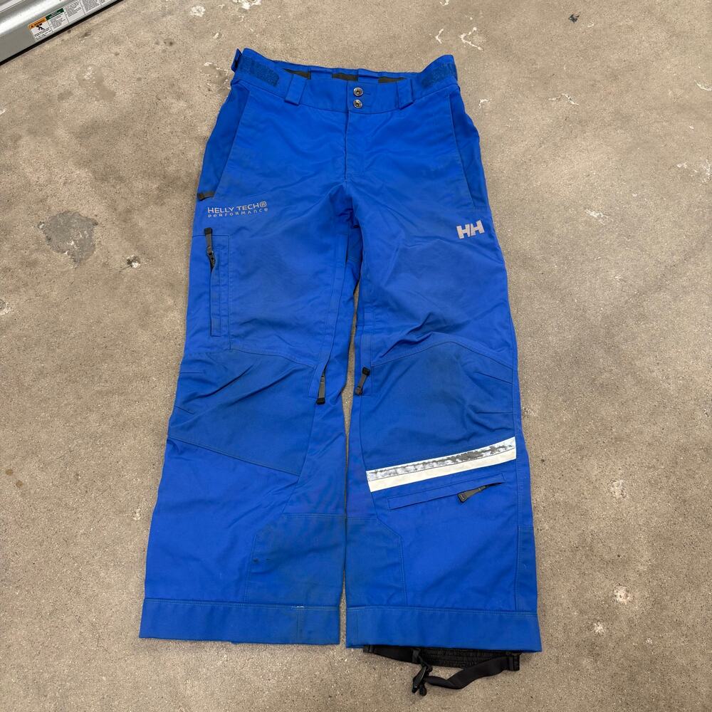 Helly Hansen Helly Tech Performance Ski Snow Outdoor Pants Blue Men Small